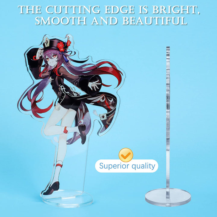 Genshin Impact Characters Acrylic Stand Figure,Colorful and Exquisite Character Design for Game Fans&#39; Collection (Ningguang)