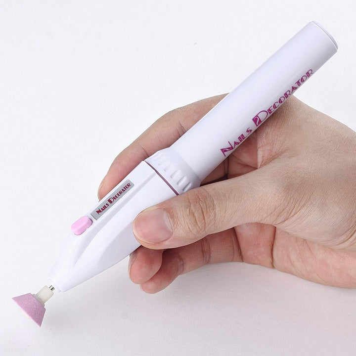 Electric Manicure Set, 5-in-1 Electric Manicure Nail Drill File Grinder Grooming Kit Includes Callus Remover Set, Nail Buffer Polisher, Personal Manicure and Pedicure Kit with Gift Bag