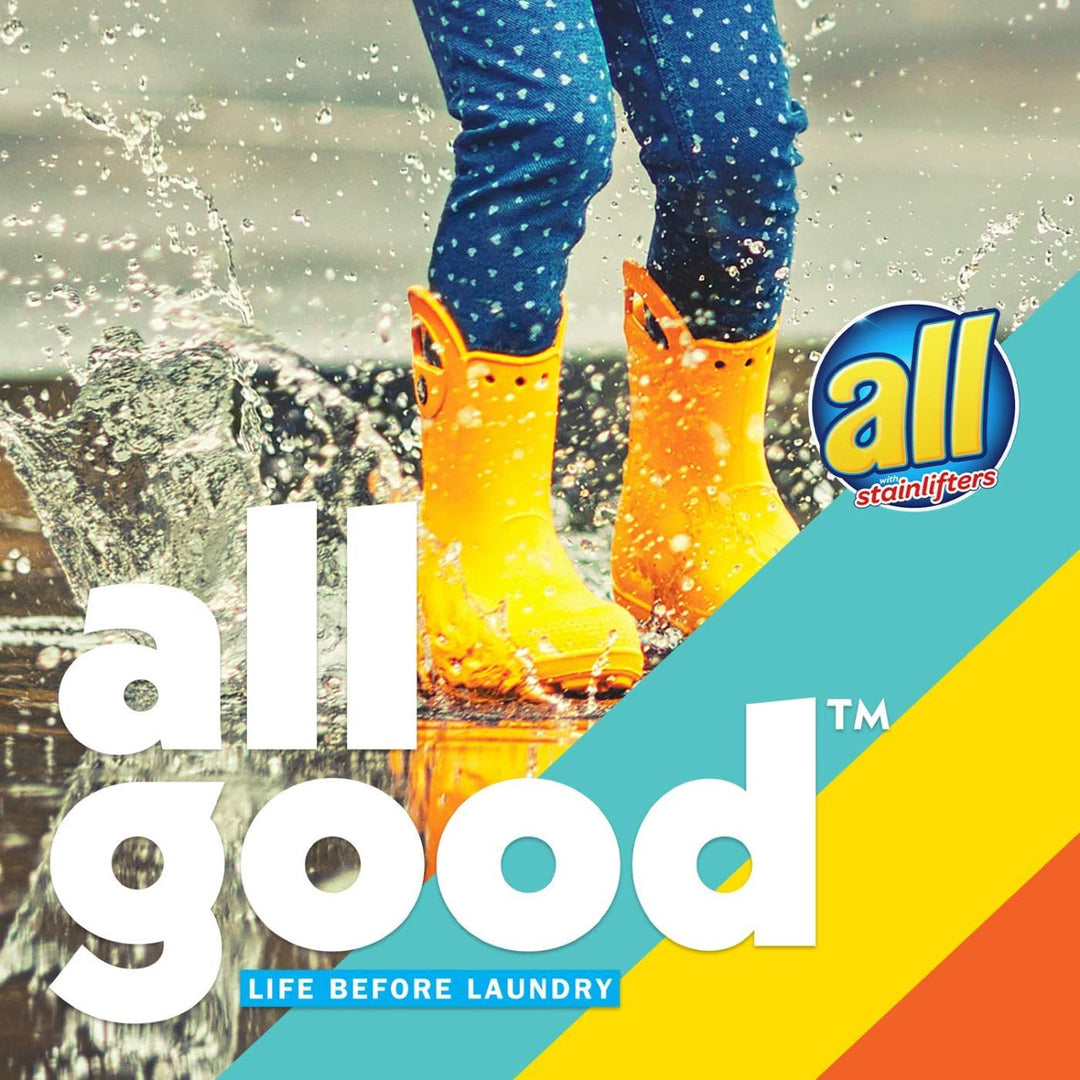 all Mighty Pacs Laundry Detergent, Odor Lifter, Tackles