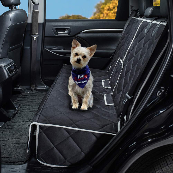 Dog Car Seat Cover Waterproof Dog Seat Cover for Cars Back Seat Heavy-Duty Nonslip Pet Car Seat Cover Protector Armrest Compatible for Trucks Cars &amp; SUVs