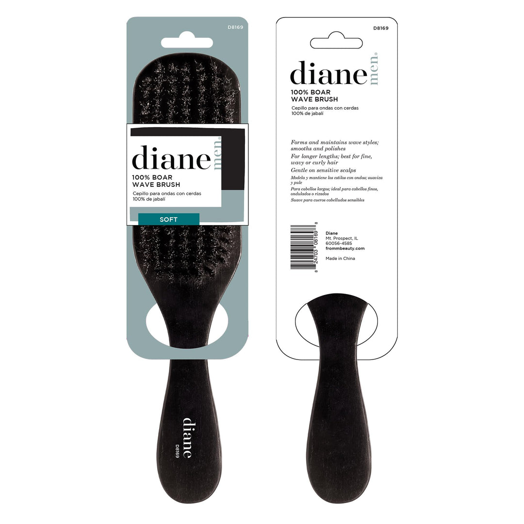 Wave Brush Soft Boar Bristles