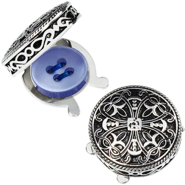 AMITER Button Covers for Men Vintage Cufflinks for Men’
