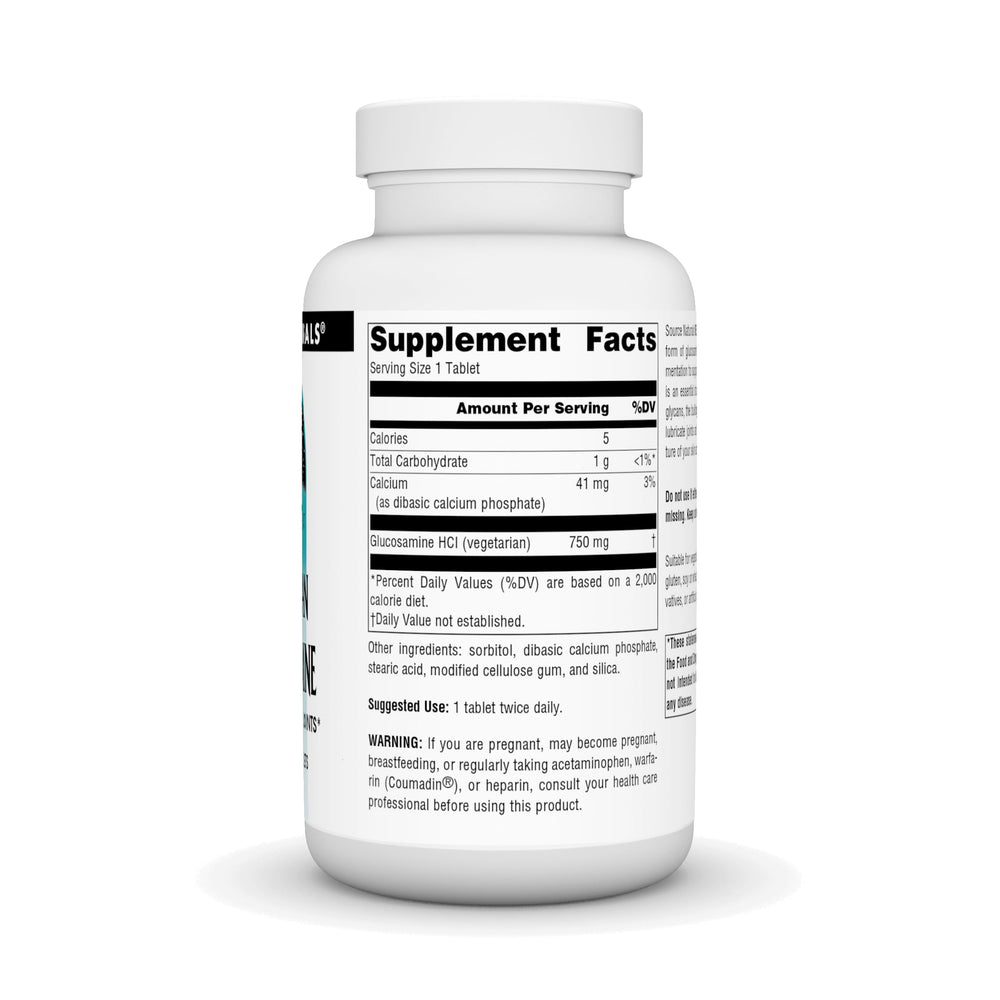 Vegetarian Glucosamine, Promotes Healthy Joints*, 750 mg - 120 Tablets