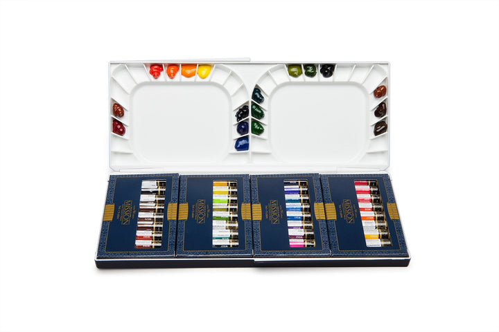 Mijello Mission Gold Water Color Palette Set, 36 Colors