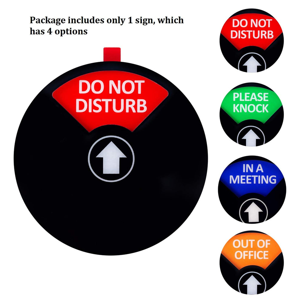 Kichwit Privacy Sign, Do Not Disturb Sign, Out of Offic