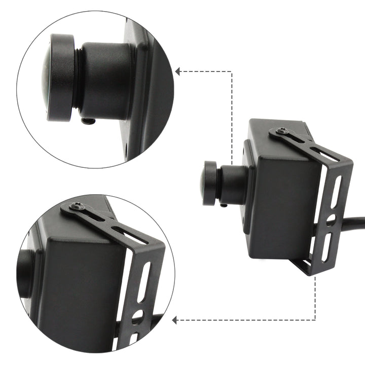 170 Degree megapixel fisheye Lens 5.0 megapixel USB Camera with aptina cmos Sensor and Aluminum Mini case