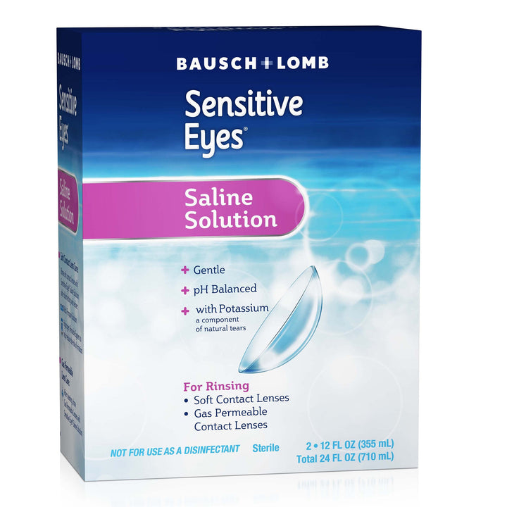 Sensitive Eyes Plus Saline Solution, 12 Fluid Ounce (Pa