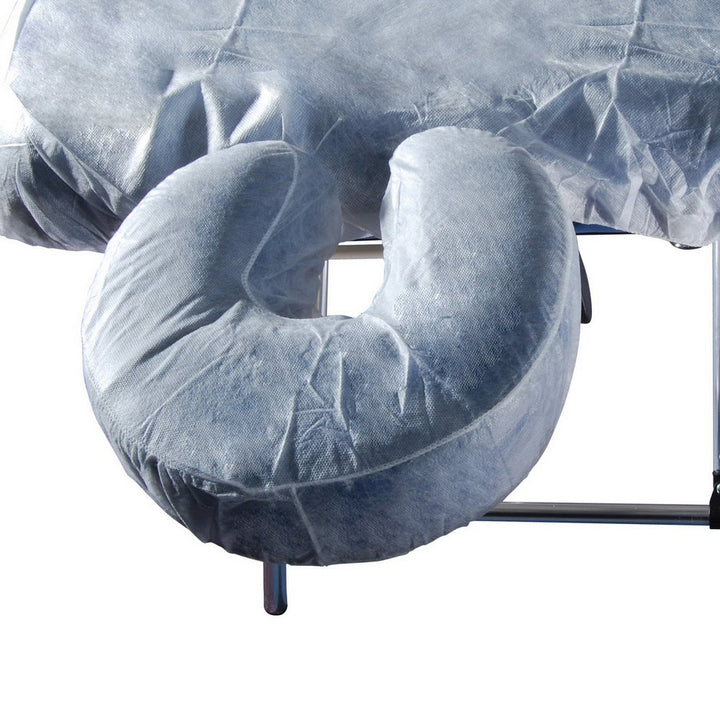 Master Massage Disposable Fitted Soft Headrest Cover for Massage Table Face Pillow Cushion 50 Pcs