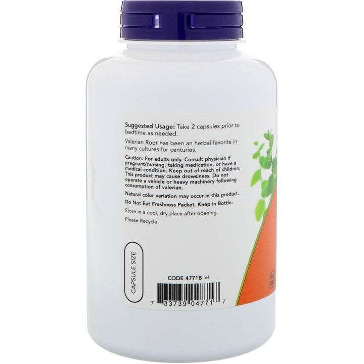 NOW Foods Supplements, Valerian Root (Valeriana officin