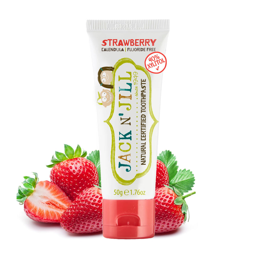 Strawberry, 1 Count : Jack N' Jill - Natural Toothp