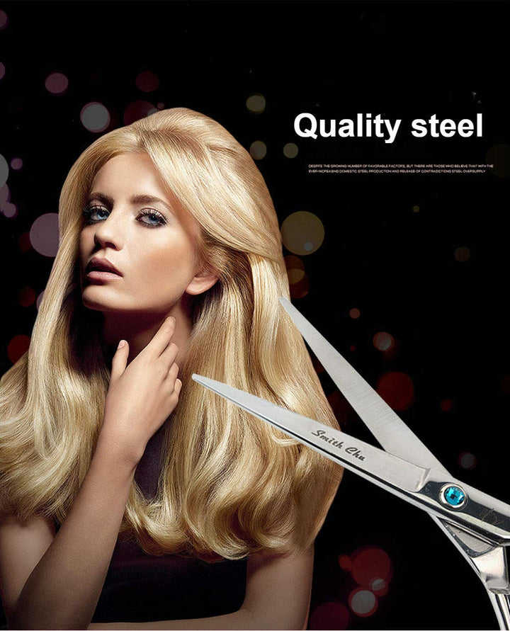 6.0 Hair Cutting Scissors Japan 440C Steel Baby Hair Shears Hairdressing Scissors for Barber