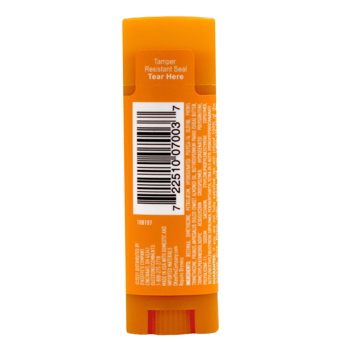 O&#39;Keeffe&#39;s Unscented Lip Repair Lip Balm for Dry, Cracked Lips, Stick, (Pack of 1)