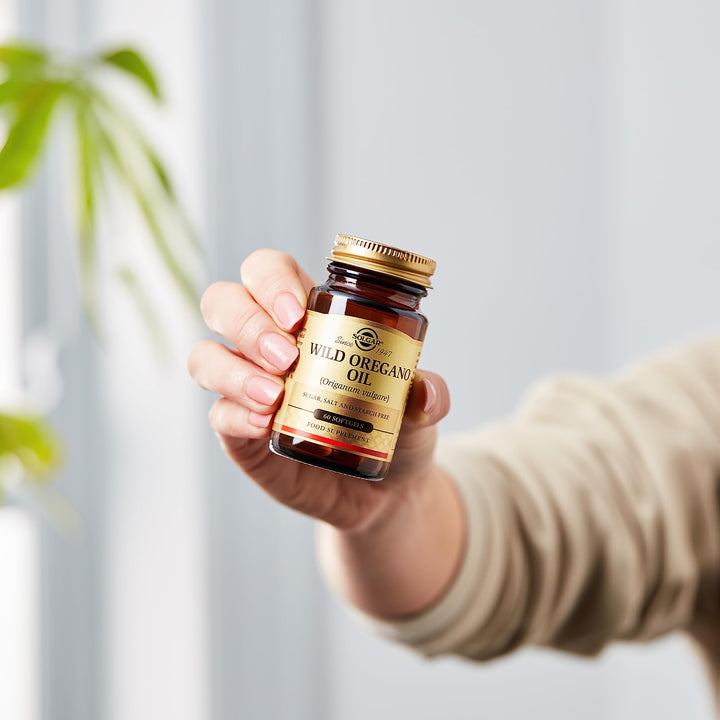 Solgar Wild Oregano Oil, 60 Softgels - Oregano Oil Conc