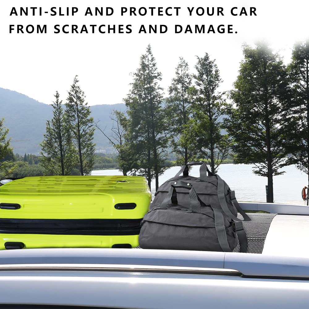 Egofine Roof Cargo Bag Protective Mat for Car Roof Carr