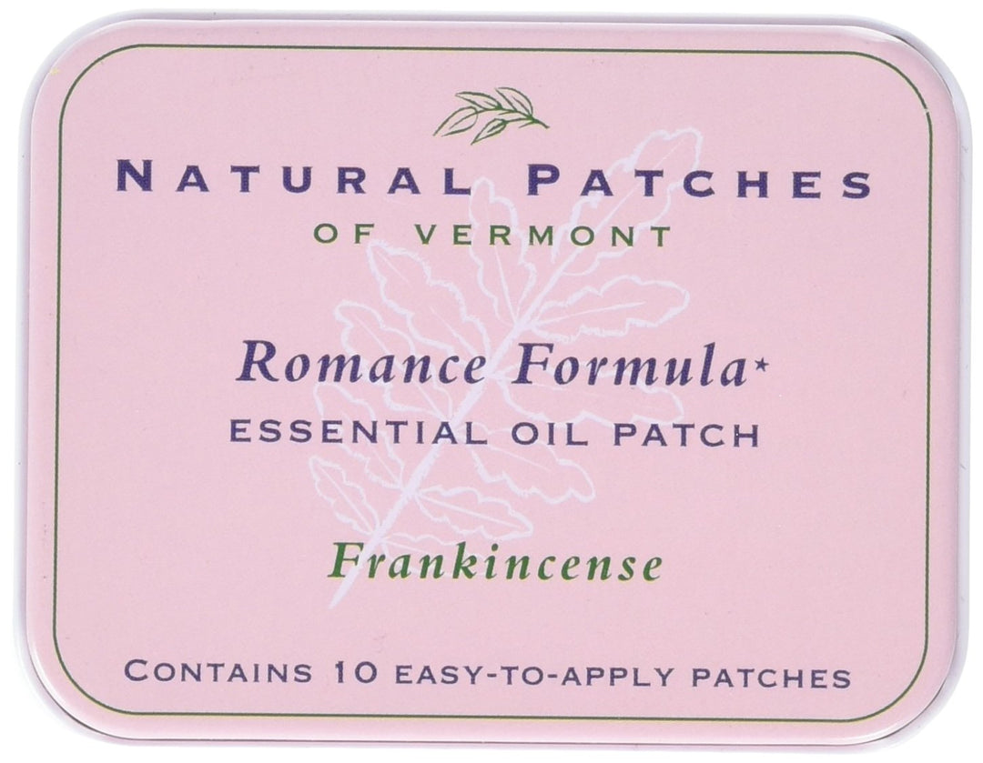 Naturopatch of Vermont Romance Formula Essential Oil Body Patches, Frankincense, 2.6 Ounce