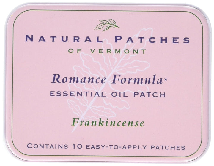 Naturopatch of Vermont Romance Formula Essential Oil Body Patches, Frankincense, 2.6 Ounce