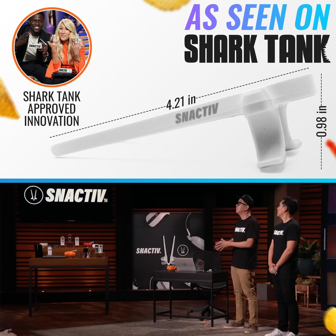 PRO Finger Chopsticks for Gamers - As Seen on Shark Tank! The Official Snacking Tool of the Future - Enjoy Snacks and Chips with Ease - Innovative Gaming Snacking Solution - Snack Chopsticks