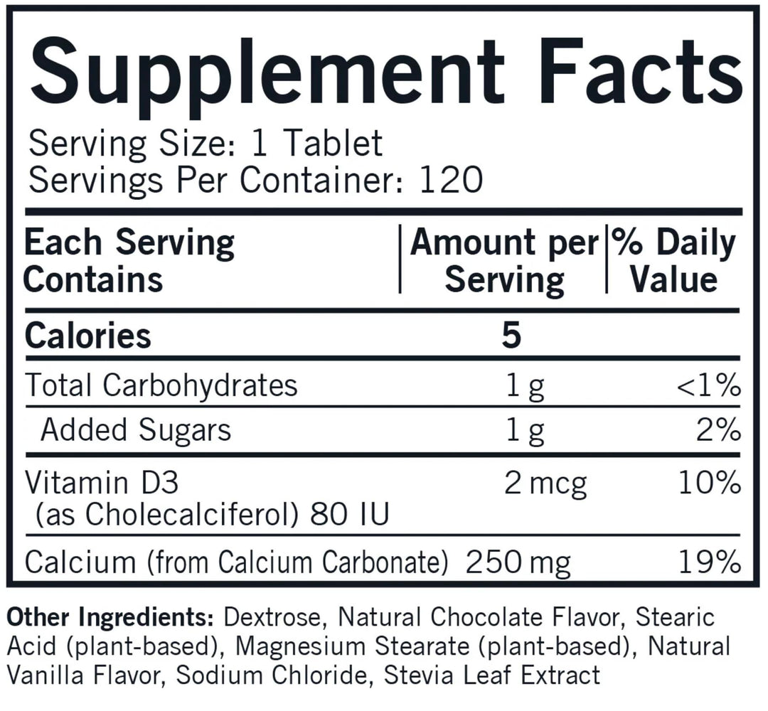 Children&#39;s Chewable Calcium with Vitamin D3, Na