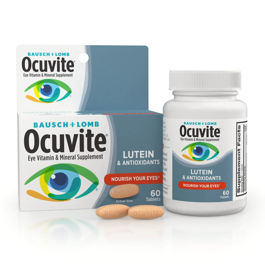 Ocuvite Eye Vitamin & Mineral Supplement, Contains 