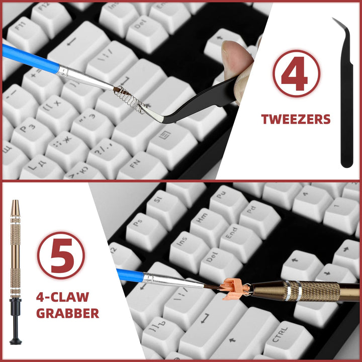 YIMAGUJRX RUNJRX Keyboard Switch Lube Kit with Switch O