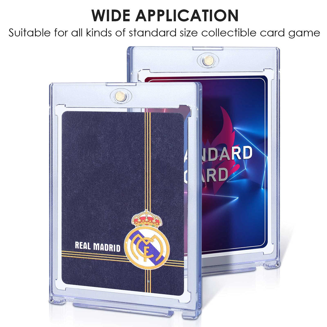 5 ct Magnetic Card Holders for Trading Cards, 35 pt Har