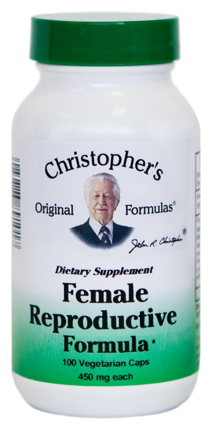 Christopher's Original Formulas Female Reproductive Formula, 100 Count