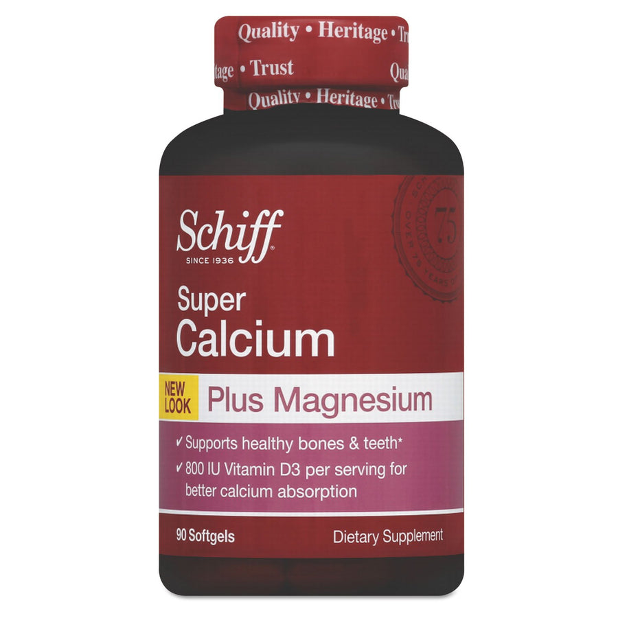 Schiff Calcium Carbonate Plus Magnesium with Vitamin D3