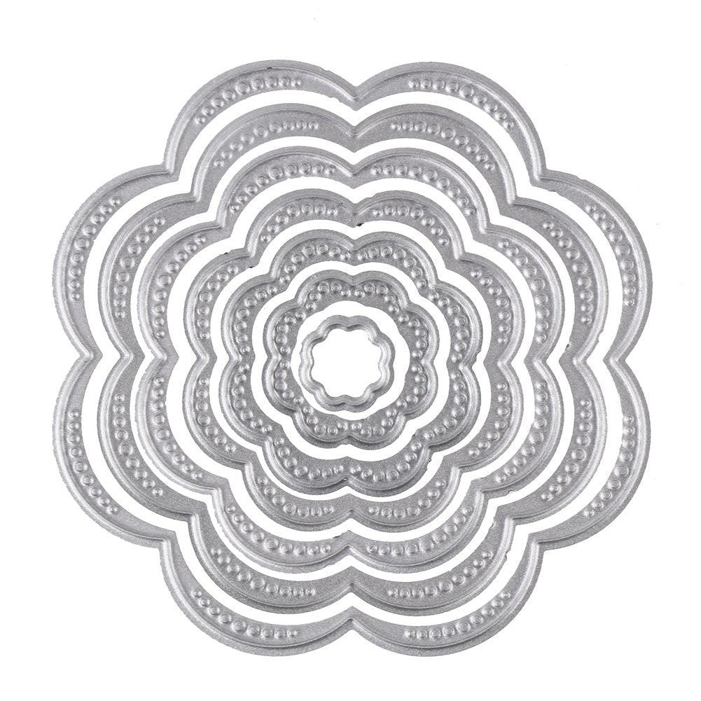 DECORA Flower Metal Cutting Dies Embossing Stencils for