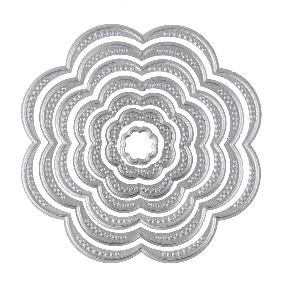 DECORA Flower Metal Cutting Dies Embossing Stencils for