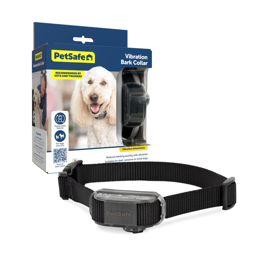 Vibration Bark Control Collar - 10 Combinations of Vibration Correction - Reduces Excessive Barking