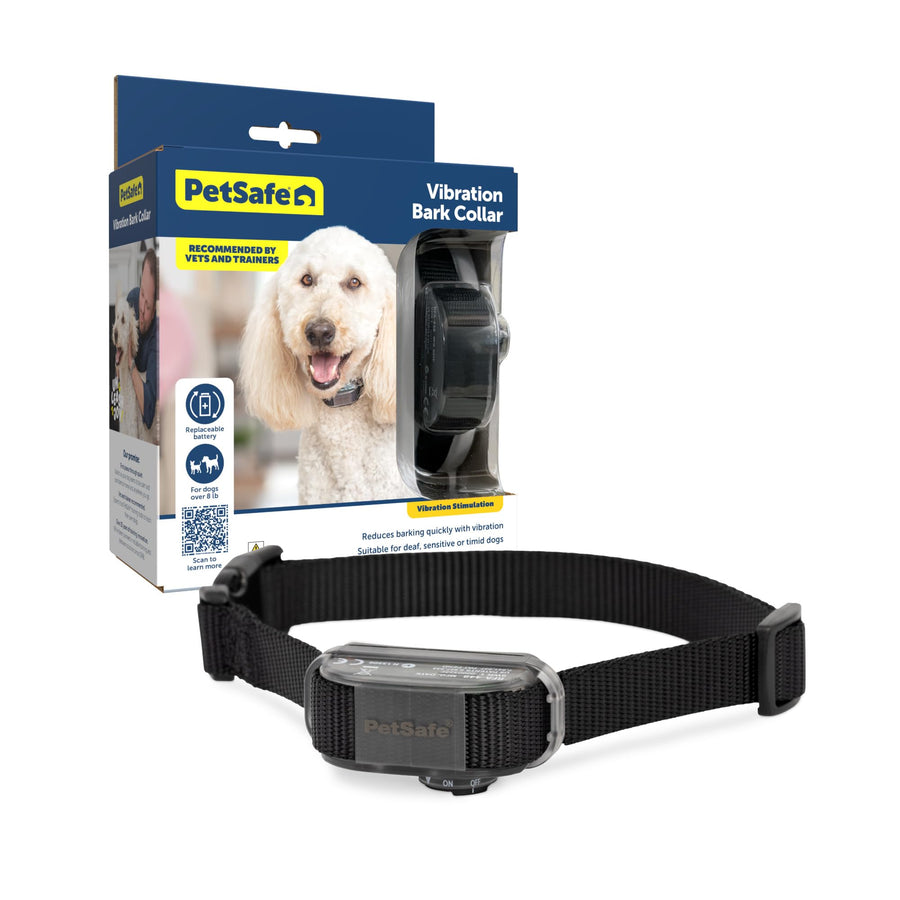 Vibration Bark Control Collar - 10 Combinations of Vibration Correction - Reduces Excessive Barking
