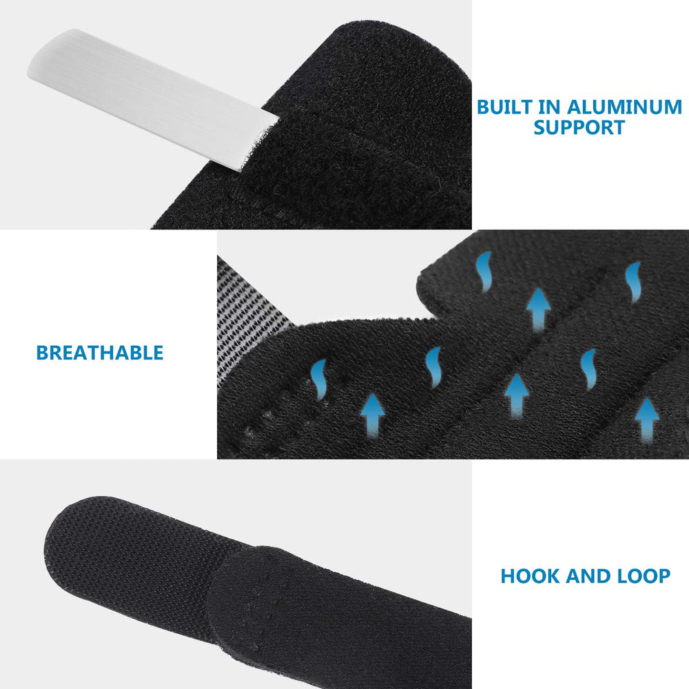 Clispeed Trigger Finger Splint Built-in Aluminium Suppo