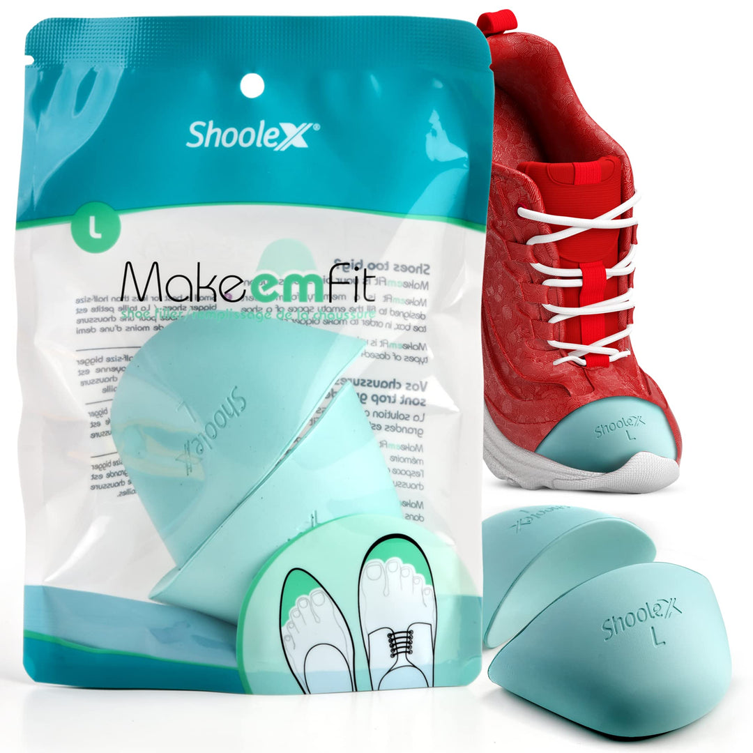 Shoe Filler for Too Big Shoes Men/Women Toe Cushion Insert to Make Shoes Fit Tighter Memory Foam Shoe Size Reducer for Sport Dress Casual High Heels and Boots