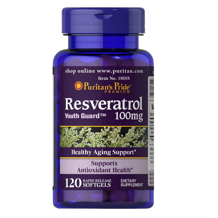 Puritan's Pride Premium Resveratrol Youth Guard™ 10