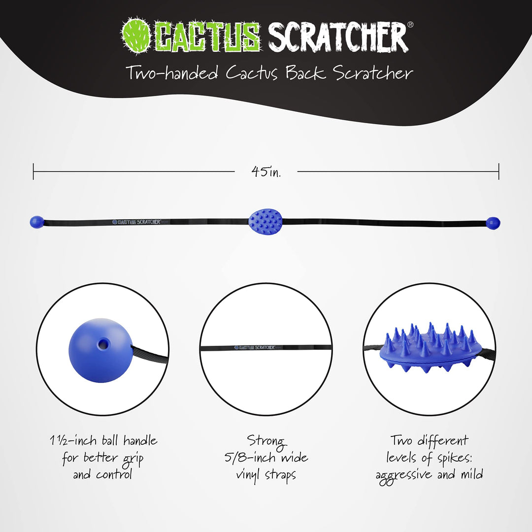 Cactus Scratcher Travel Mini Back Scratcher with 2 Side