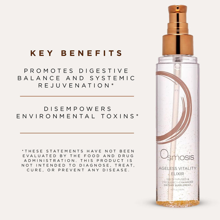 OSMOSIS Ageless Vitality Elixir, Helps Restore Vibrant 