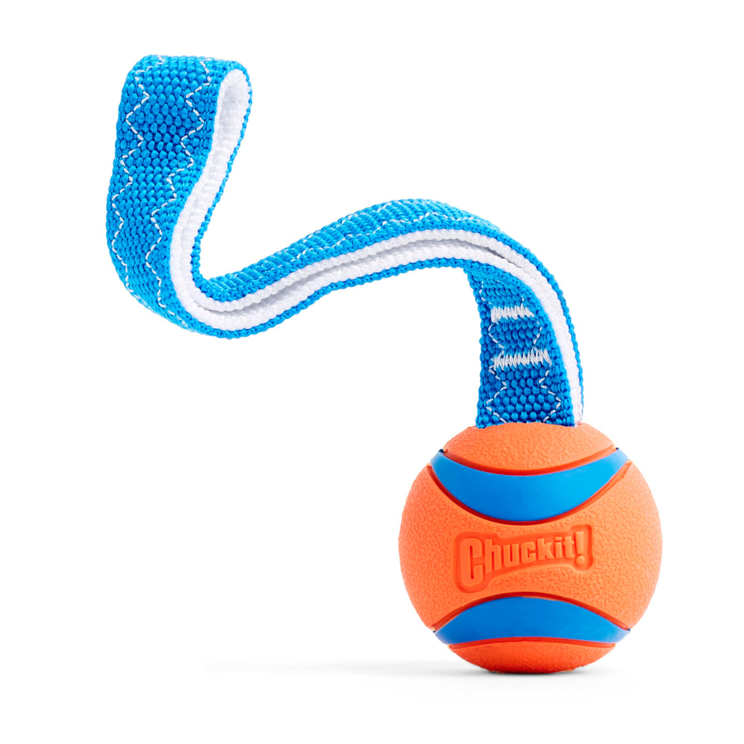 Ultra Tug Dog Toy, Medium Fetch and Dog Ball Tug Toy for Dogs 20-60 Pounds