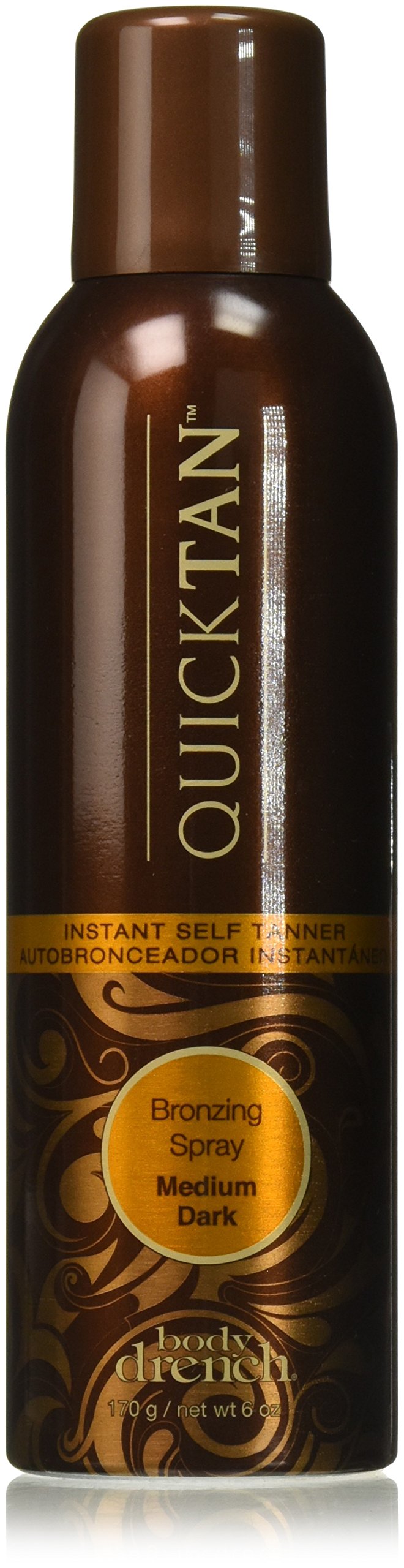 Quick Tan Instant Self Tanning Spray, Medium Dark, 6 oz (Pack of 3)