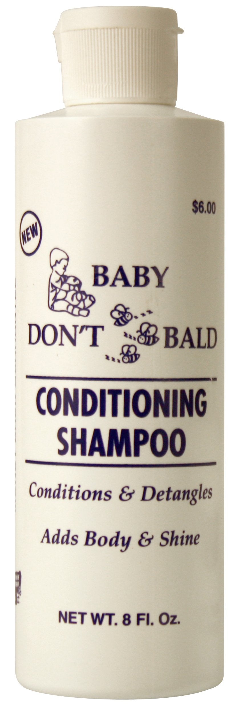 Baby Don&#39;T Be Bald Hair And Scalp Conditioning Shampoo, 8 Oz