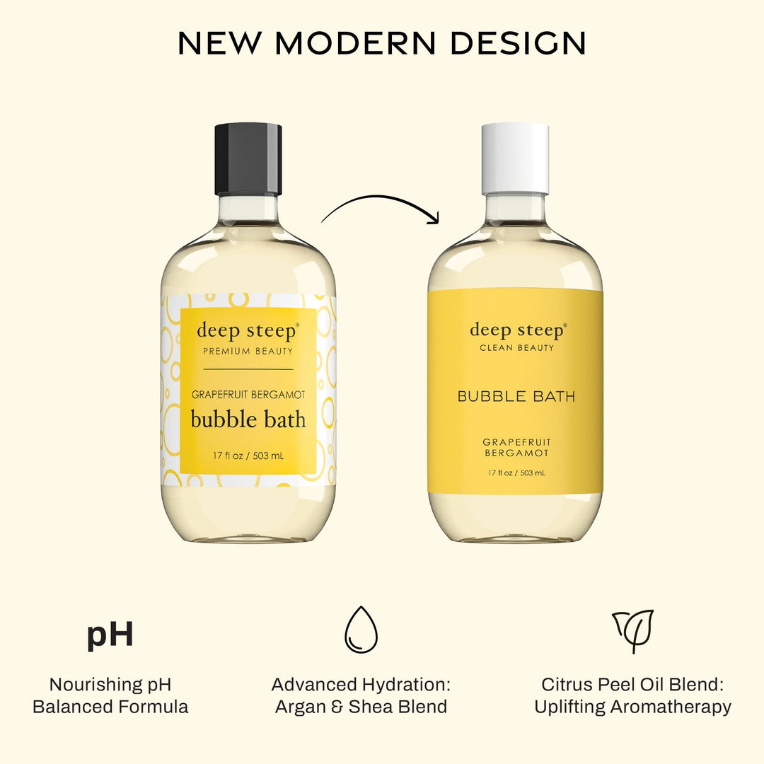 Bubble Bath - Grapefruit Bergamot - 17 Ounce