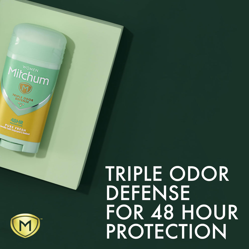 Advanced Control Anti-Perspirant & Deodorant, for Women, Invisible Solid, Pure Fresh, 2.7 oz