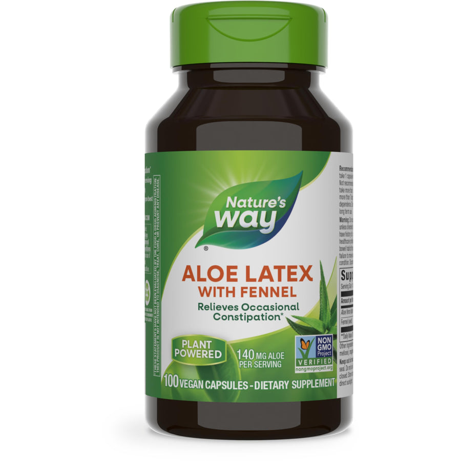 Nature's Way Aloe Latex with Fennel, For Occasional