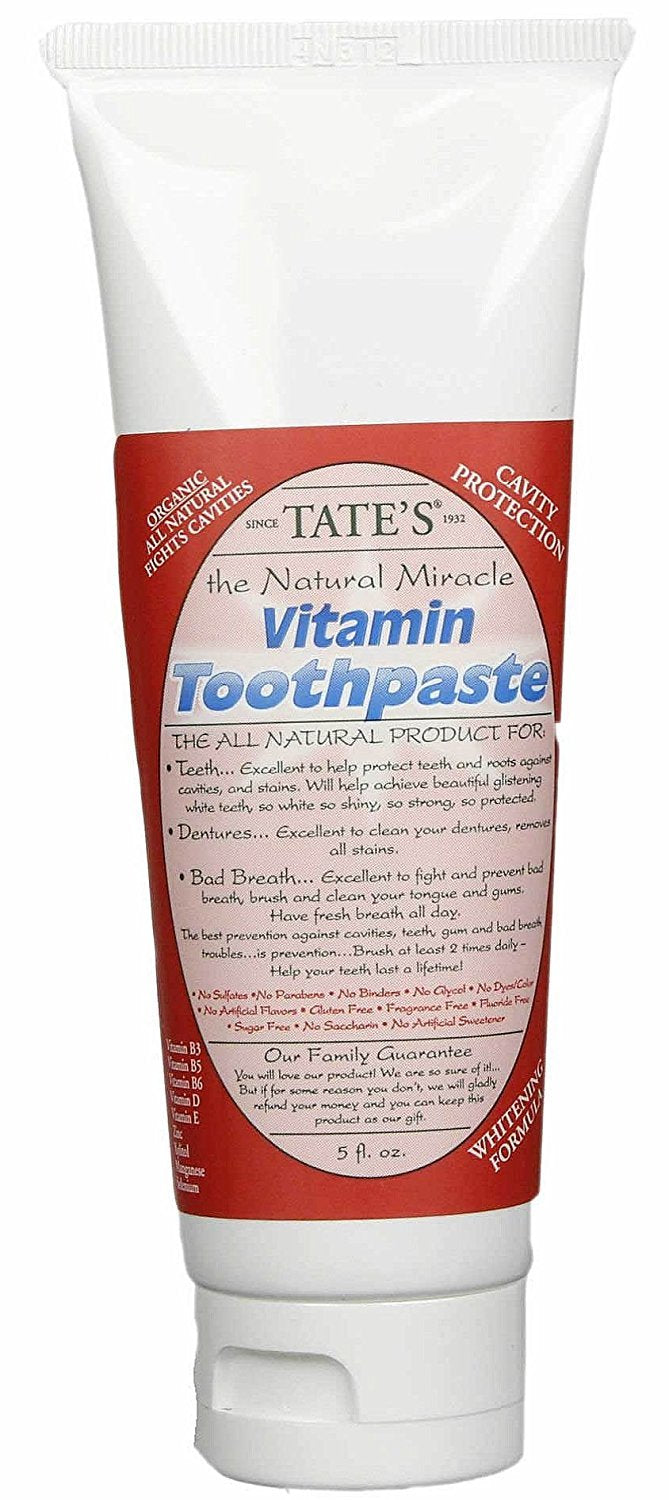 Tate's The Natural Miracle - Vitamin Toothpaste - 5