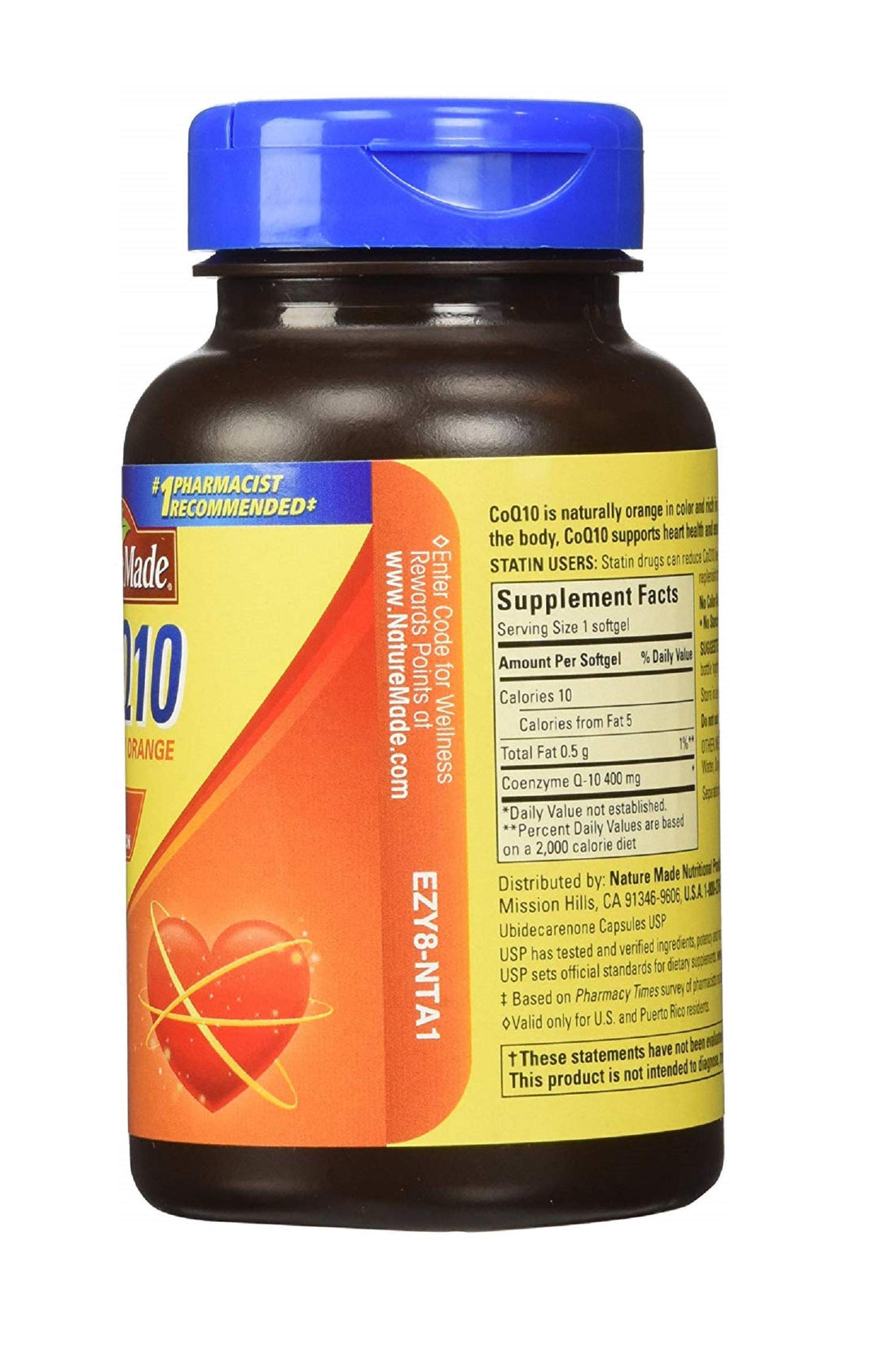 CoQ10 Coenzyme Q10 400 mg - 60 Softgels