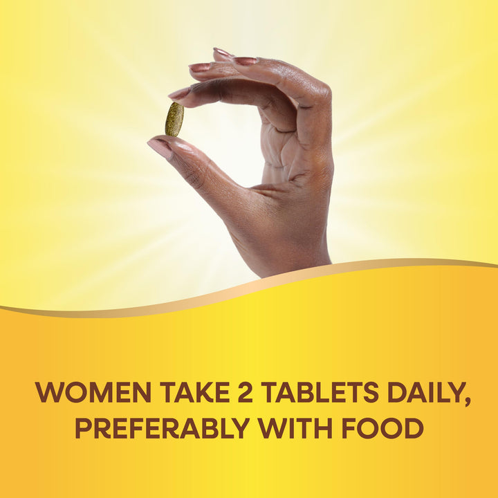 Nature's Way Alive! Garden Goodness Multivitamin for Women, High Potency B-Vitamins to Support Cellular Energy*, 1 Serving Veggies & Fruits**, 60 Tablets