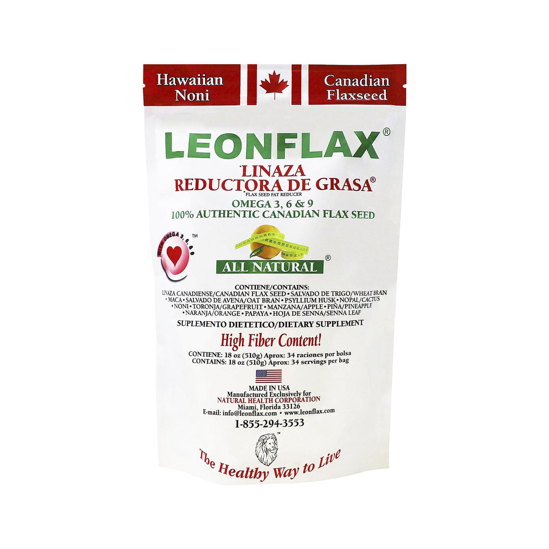 Leonflax, 100% Authentic Canadian Flax Seed, All-natura