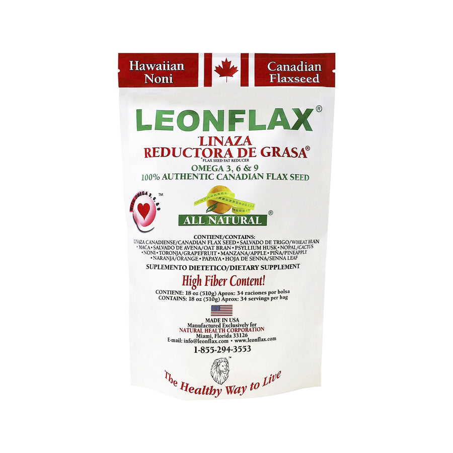 Leonflax, 100% Authentic Canadian Flax Seed, All-natura
