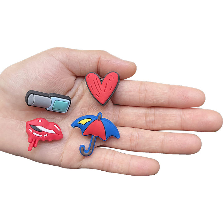 Lot of 50pcs Random Shoe Charms for Clog Shoes Shoe Decoration Charms