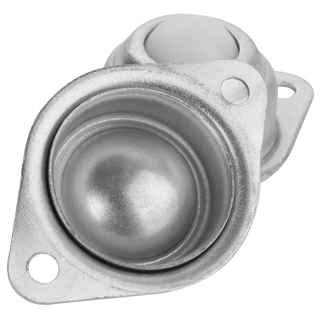 16PCS Roller Ball Transfer Bearing, 5/8 Inch Ball Transfer Unit, Mounted Round Ball Bearings Casters Universal Rotation Ball Caster CY-15A Screw Mounted for Transmission, Furniture, Trolley Screw