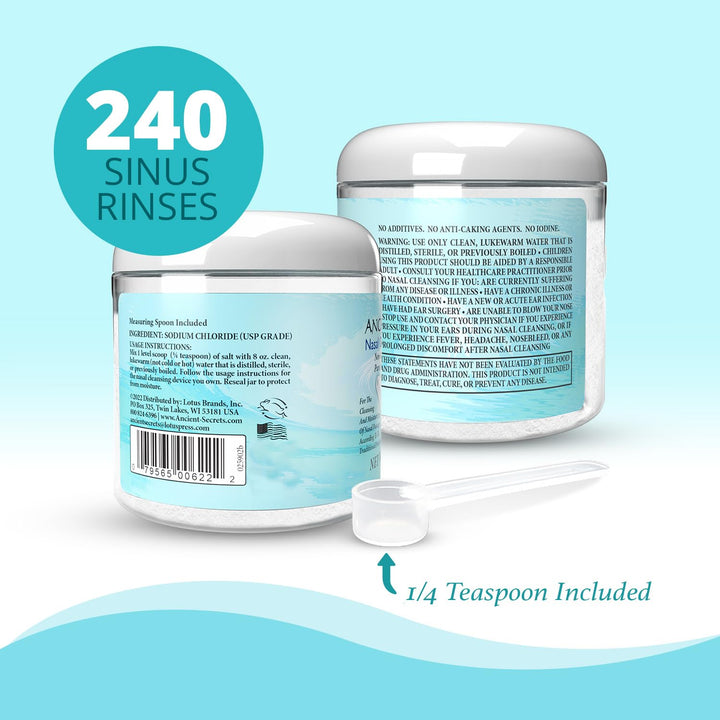 Nasal Cleansing Pot-Salt 10 Ounces